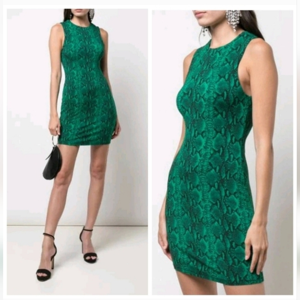 Alice + Oliva Delora Sleeveless Fitted Mini Dress Size 2 - Picture 2 of 10